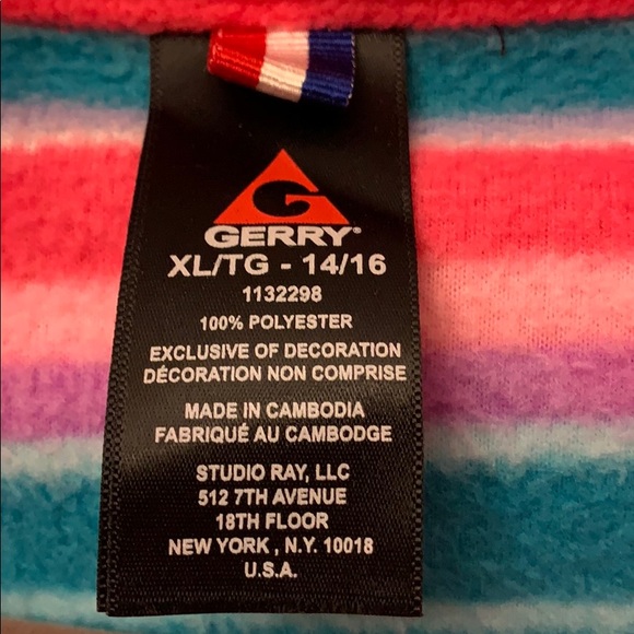 Warm girls fleece sweater - Picture 3 of 5